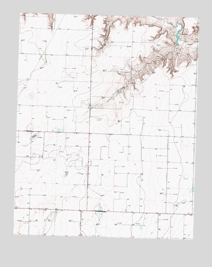 Pleasure Pond, TX USGS Topographic Map
