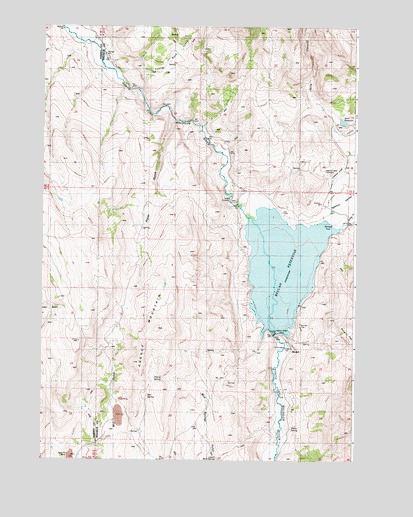 Beulah, OR USGS Topographic Map