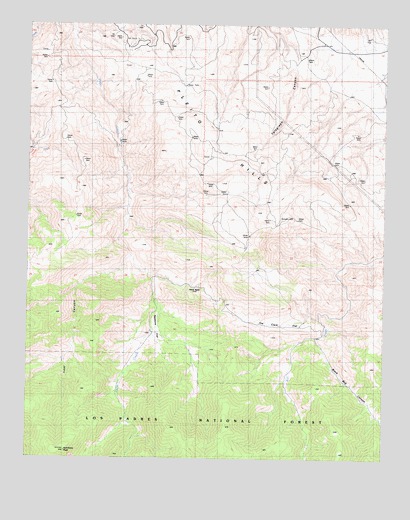 Pleito Hills, CA USGS Topographic Map