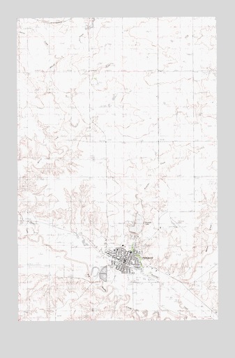 Plentywood, MT USGS Topographic Map