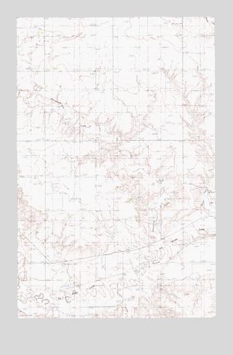 Plentywood SW, MT USGS Topographic Map