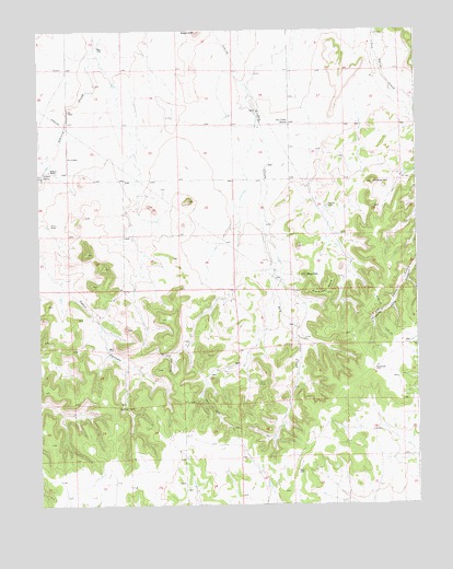 Plug Hat Ranch, CO USGS Topographic Map