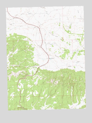 Plug Hat Rock, CO USGS Topographic Map