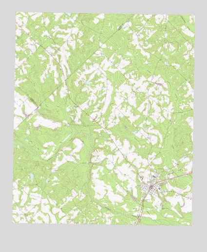 Alamo, GA USGS Topographic Map