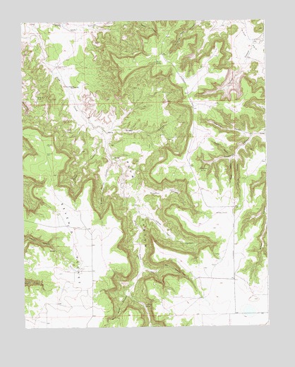 Plum Canyon, CO USGS Topographic Map