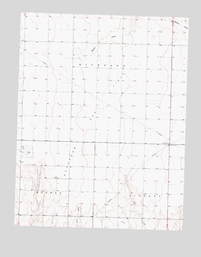 Plum Creek North, KS USGS Topographic Map