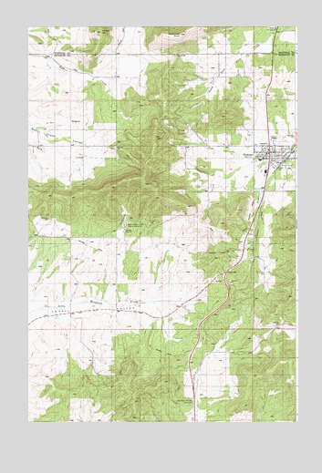 Plummer, ID USGS Topographic Map