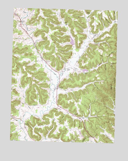 Plummers Landing, KY USGS Topographic Map