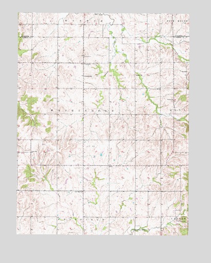 Plymouth, MO USGS Topographic Map