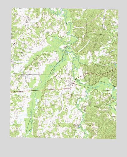 Pocahontas, TN USGS Topographic Map