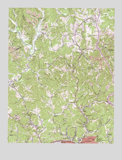 Pocatalico, WV USGS Topographic Map