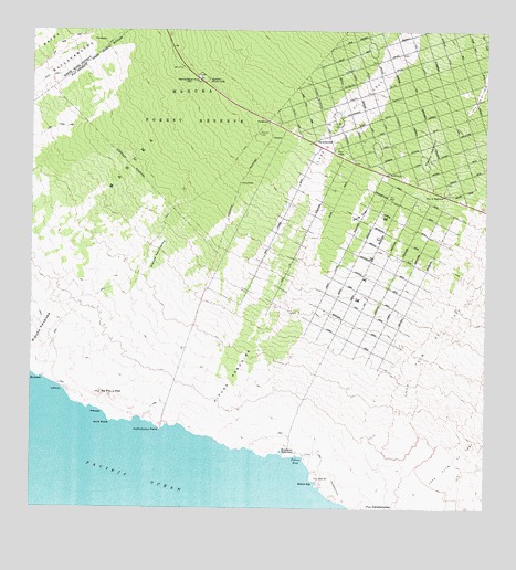 Pohue Bay, HI USGS Topographic Map