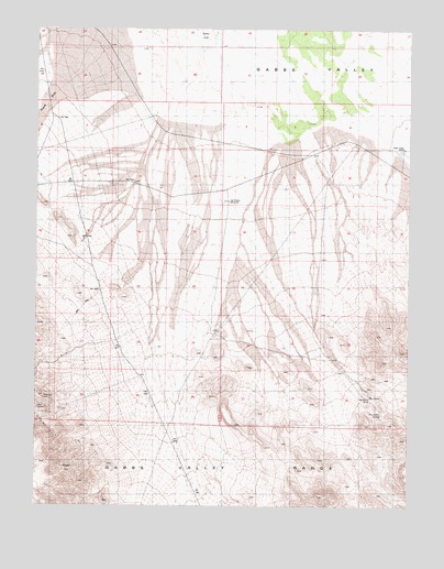 Poinsettia Spring, NV USGS Topographic Map