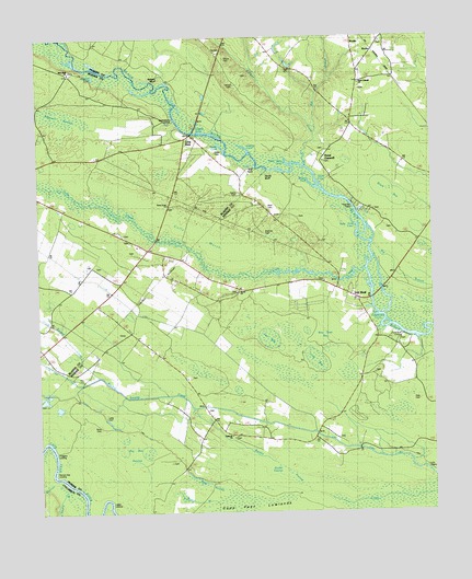 Point Caswell, NC USGS Topographic Map