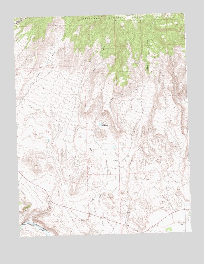 Point Creek, CO USGS Topographic Map