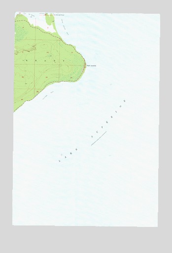 Point Isabelle, MI USGS Topographic Map