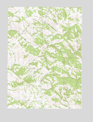 Point Lookout, ID USGS Topographic Map