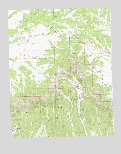 Point Lookout, CO USGS Topographic Map