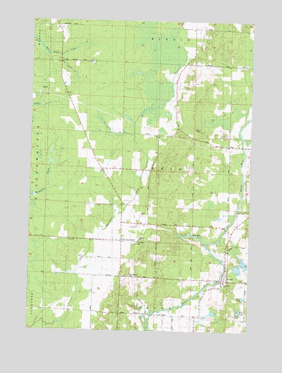 Bevent, WI USGS Topographic Map