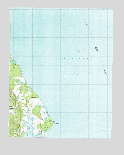 Point No Point, MD USGS Topographic Map