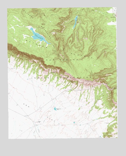 Point of Pines West, AZ USGS Topographic Map