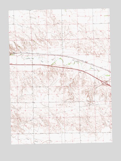 Point of Rocks, NE USGS Topographic Map