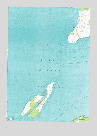 Point Peninsula, NY USGS Topographic Map