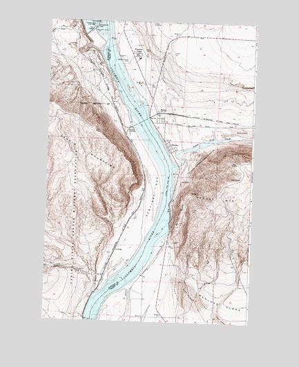 Beverly, WA USGS Topographic Map