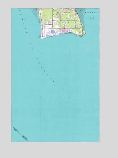 Point Roberts, WA USGS Topographic Map