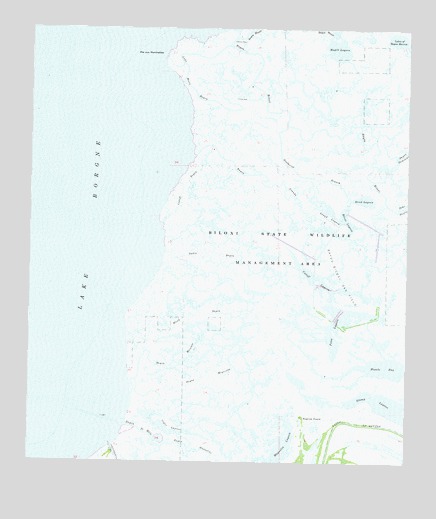 Pointe aux Marchettes, LA USGS Topographic Map