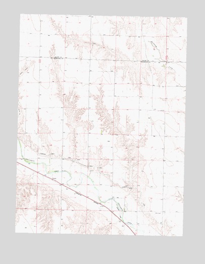 Beverly, NE USGS Topographic Map