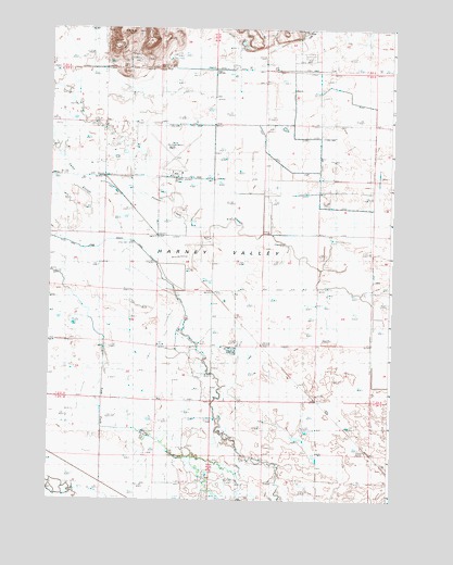 Poison Creek Slough, OR USGS Topographic Map