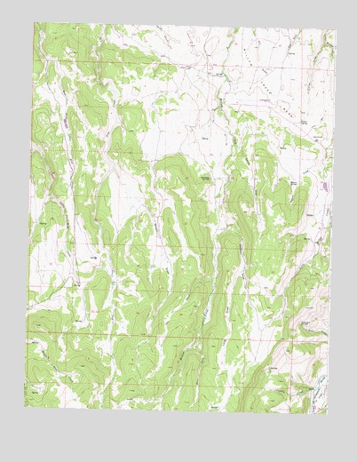 Poison Draw, CO USGS Topographic Map