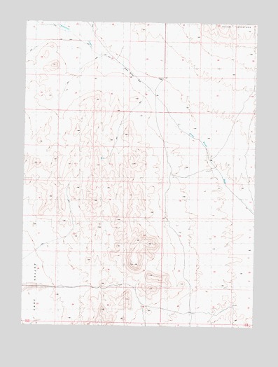 Poker Brown Gap, NV USGS Topographic Map