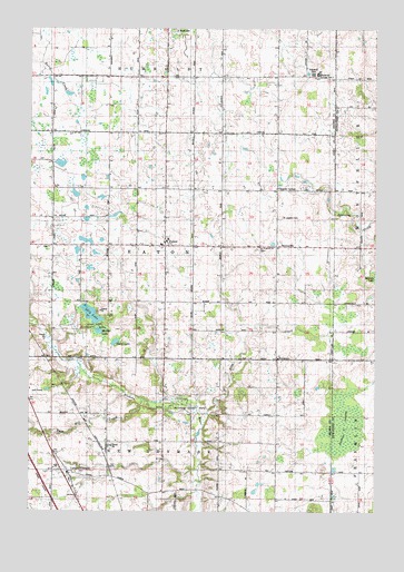 Poland, WI USGS Topographic Map