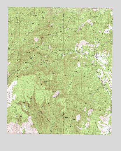 Poland Junction, AZ USGS Topographic Map
