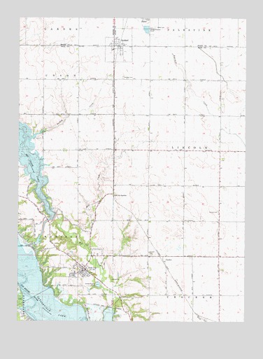 Polk City, IA USGS Topographic Map