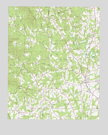 Polkville, NC USGS Topographic Map