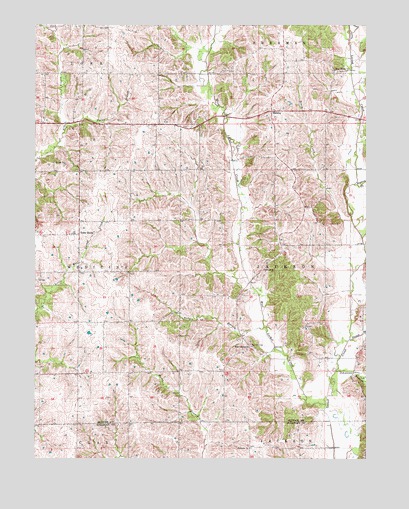Pollock NW, MO USGS Topographic Map