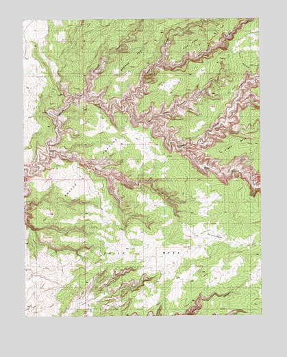 Pollys Pasture, UT USGS Topographic Map