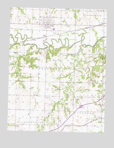 Pomona, KS USGS Topographic Map