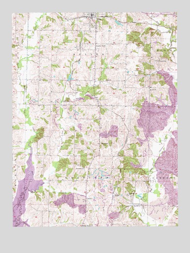 Bevier South, MO USGS Topographic Map