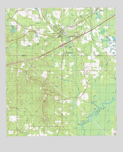 Ponce de Leon, FL USGS Topographic Map
