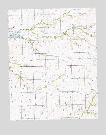 Pontiac, KS USGS Topographic Map
