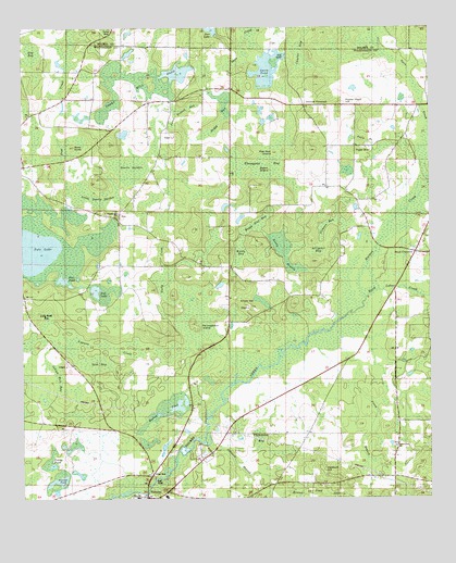 Poplar Head, FL USGS Topographic Map
