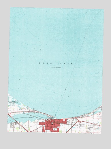 Port Clinton, OH USGS Topographic Map