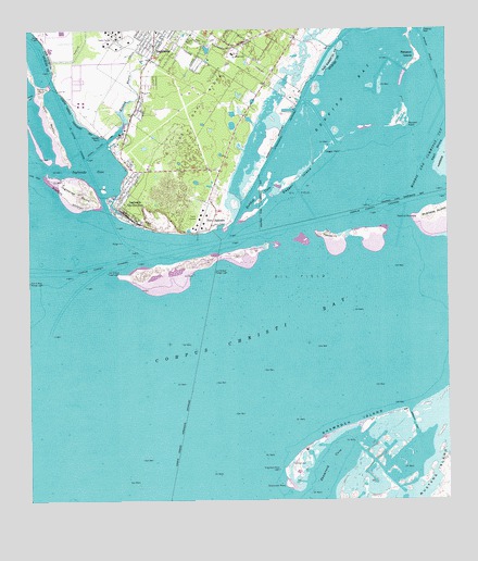 Port Ingleside, TX USGS Topographic Map