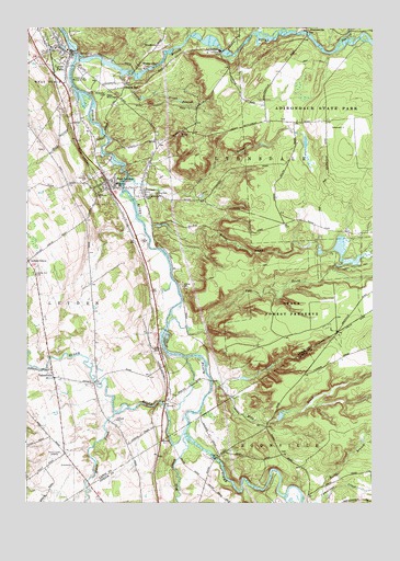Port Leyden, NY USGS Topographic Map