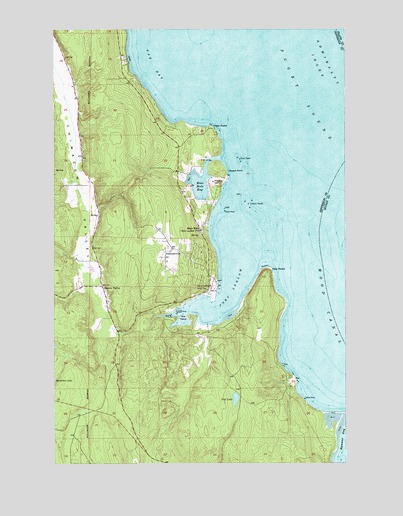 Port Ludlow, WA USGS Topographic Map