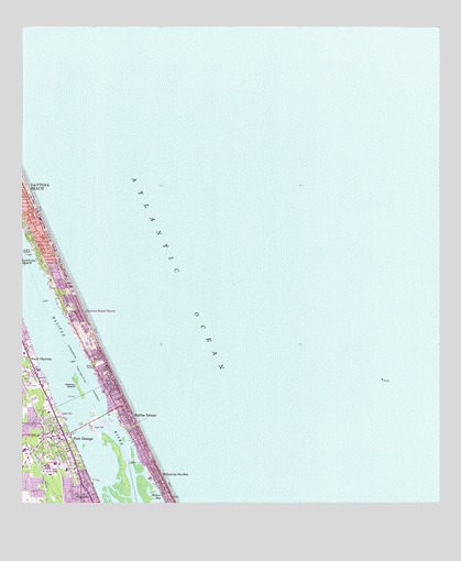 Port Orange, FL USGS Topographic Map